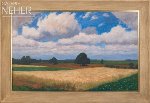 Fritz Overbeck, Summer clouds II, (1904)