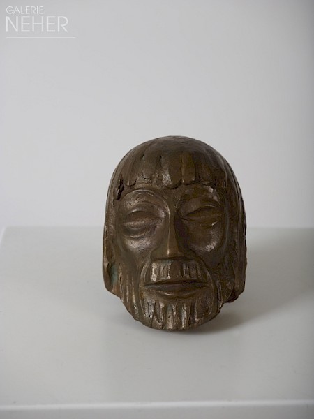 Ernst Barlach, Christ Mask VI, (1931)